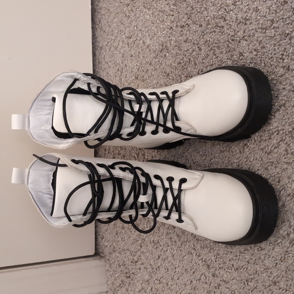 Platform Combat Boots Streetwear Society